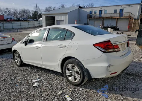 2014 Honda Civic Lx z USA, uszkodzony, nr VIN 19XFB2F58EE003956